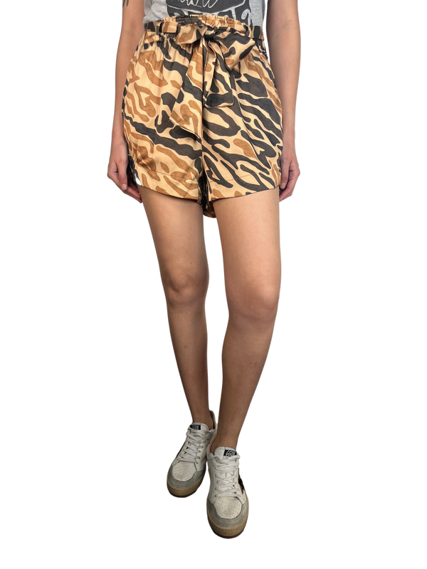 Shorts Hope Leopard Camel