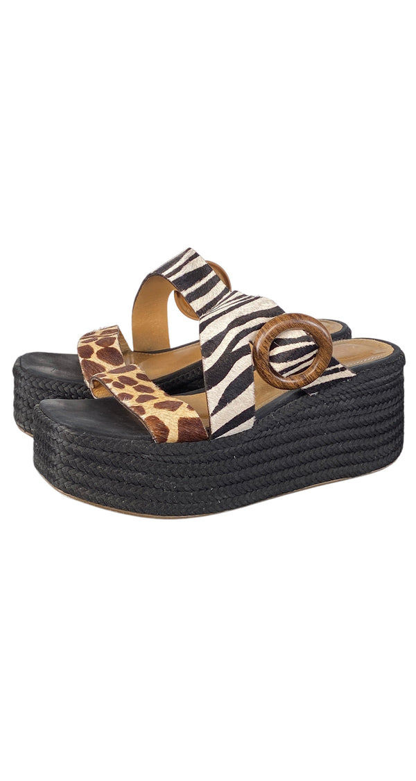 Sandalias Animal Print