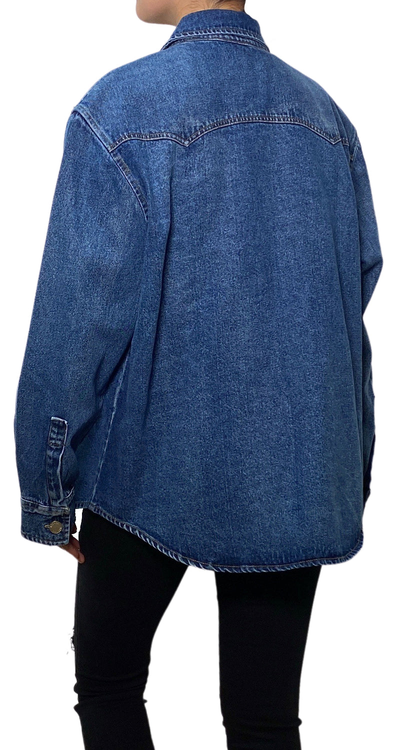 Sobrecamisa Denim