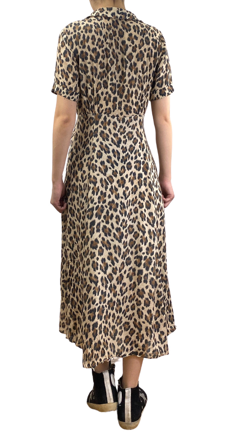 Vestido Camisero Animal Print