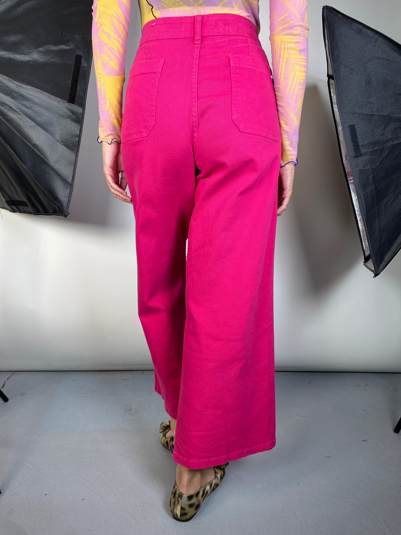 Jeans Culotte Rosados