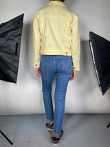 Chaqueta Denim Amarillo