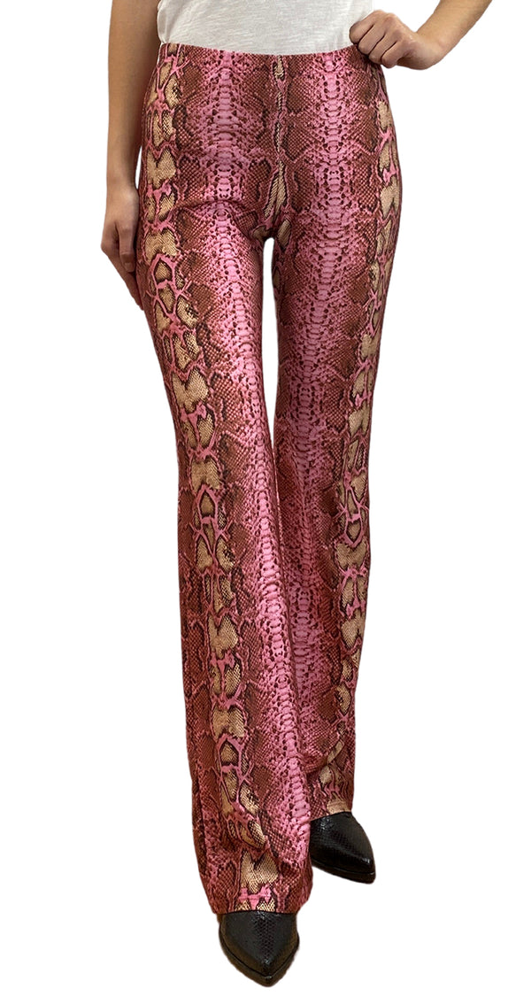 Leggings Snake Rosa