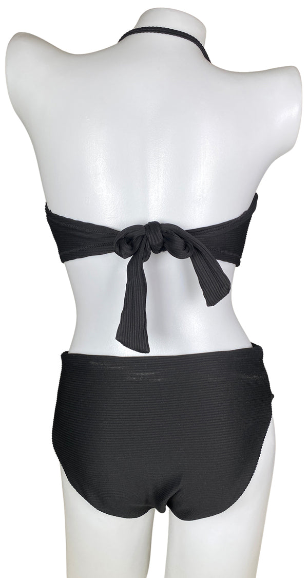 Bikini Tiro Alto Negro