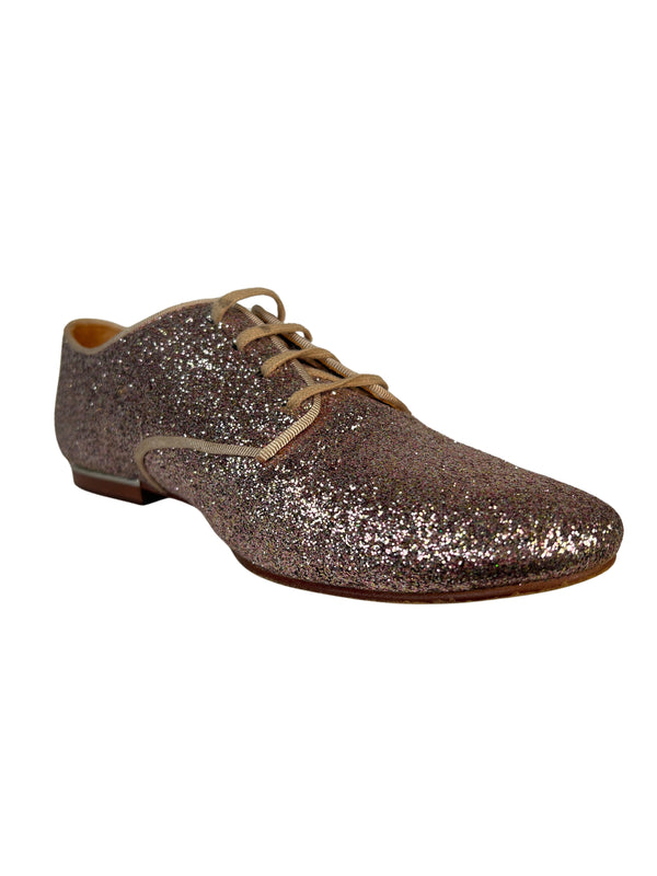 Zapato Glitter Cobre