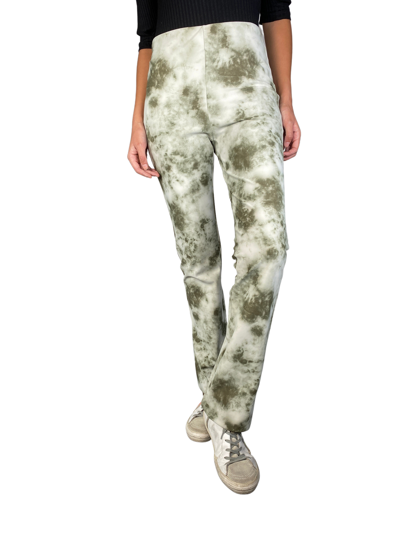 Leggings Verde Tie Dye