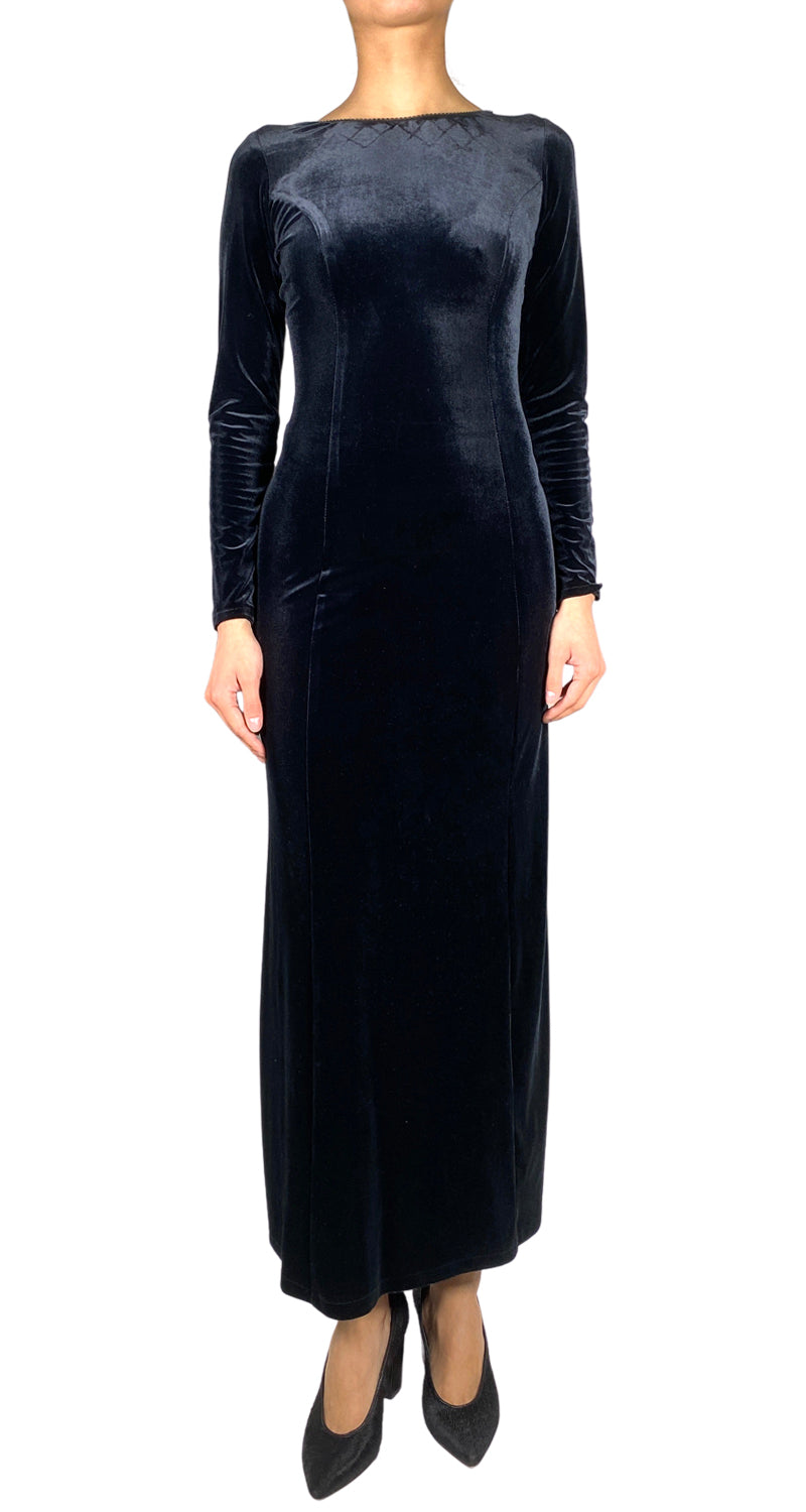 Vestido Velvet Negro