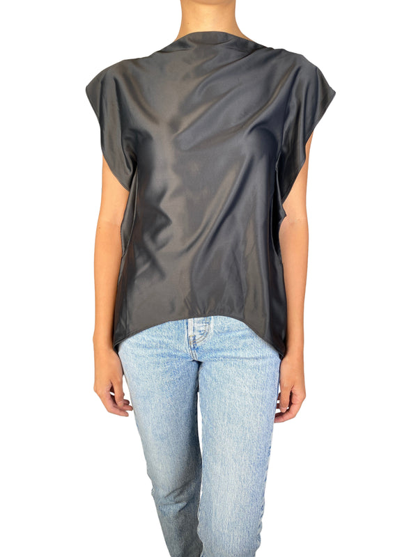 Blusa Seda Negra