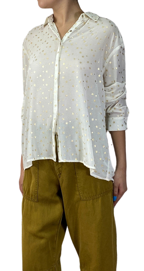 Blusa Stars Traslucida