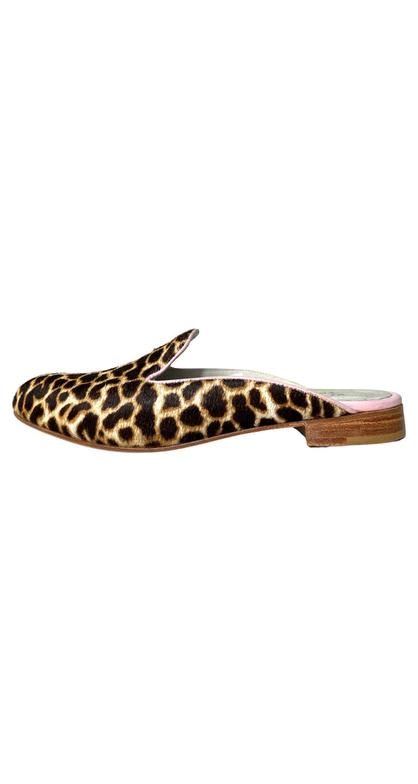 Mules Cuero Animal Print