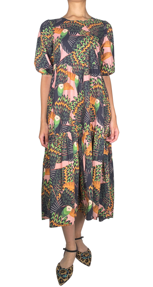 Vestido Birds Multicolor