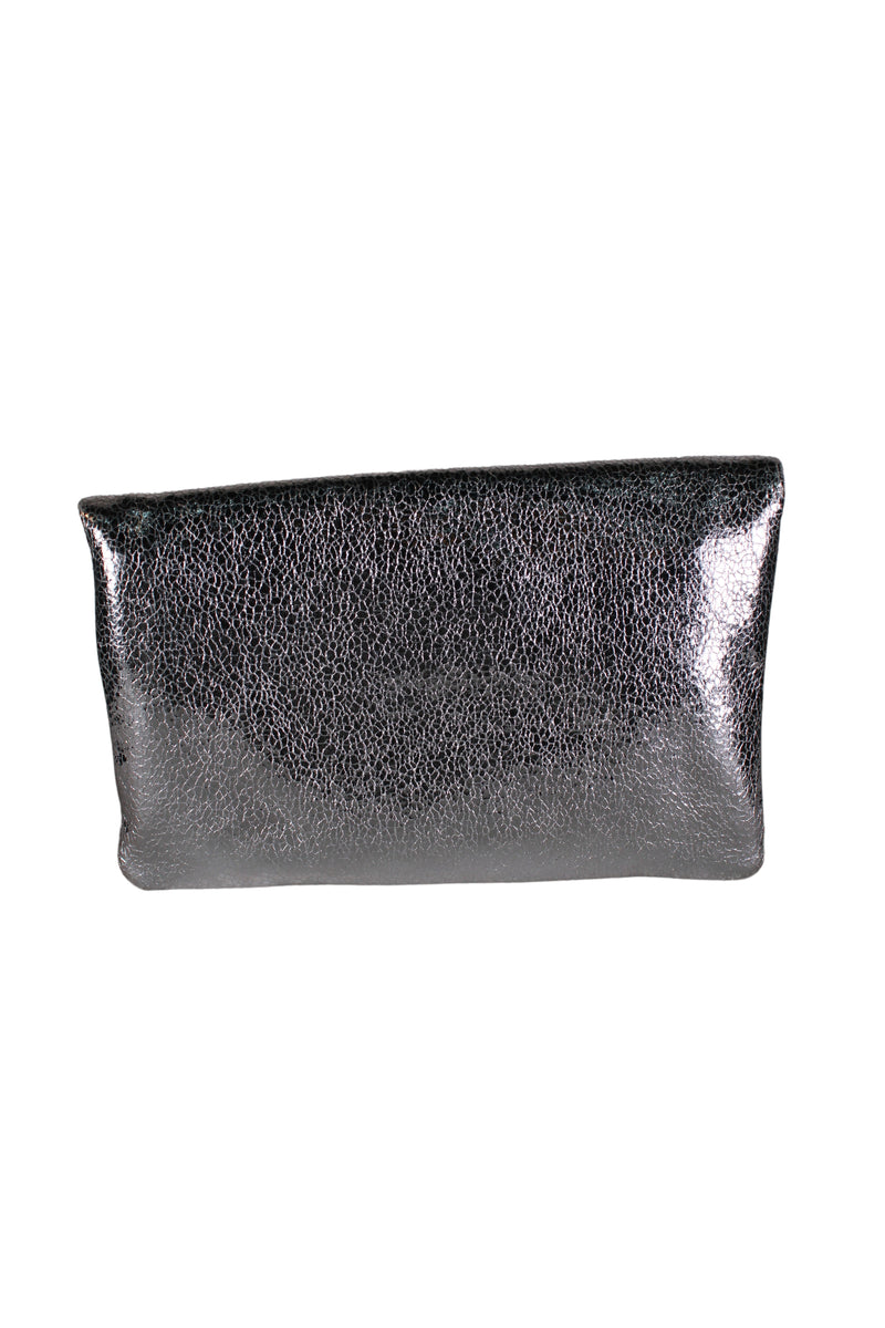 Clutch Cuero Vegano Craquelado