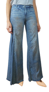 Jeans Palazzo Paisley