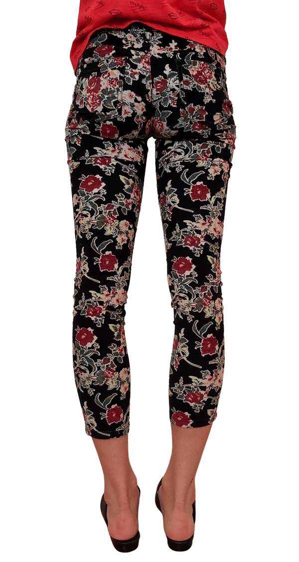 Pantalón Cotelé Floral