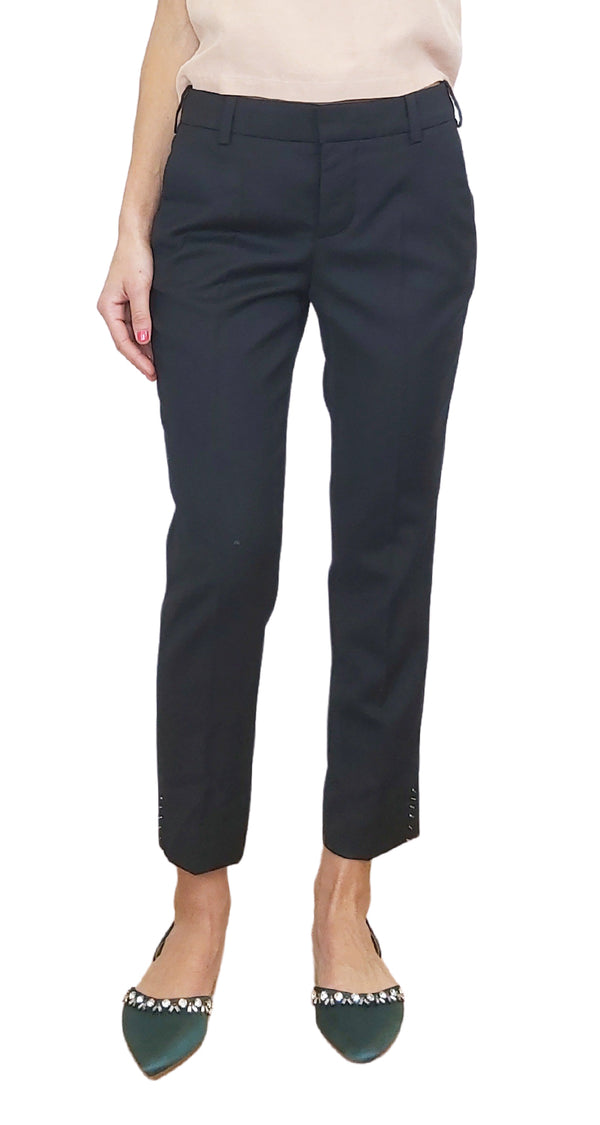 Pantalón Prune Agrafes Negro