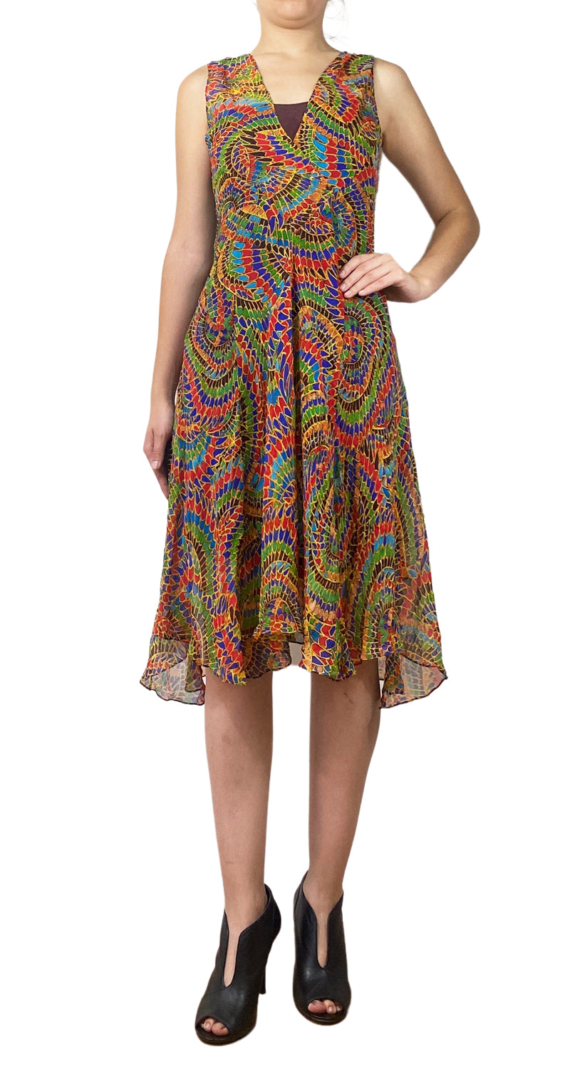 Vestido Midi Multicolor