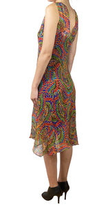 Vestido Midi Multicolor