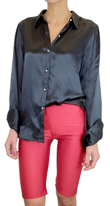 Blusa Seda Negra