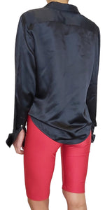 Blusa Seda Negra