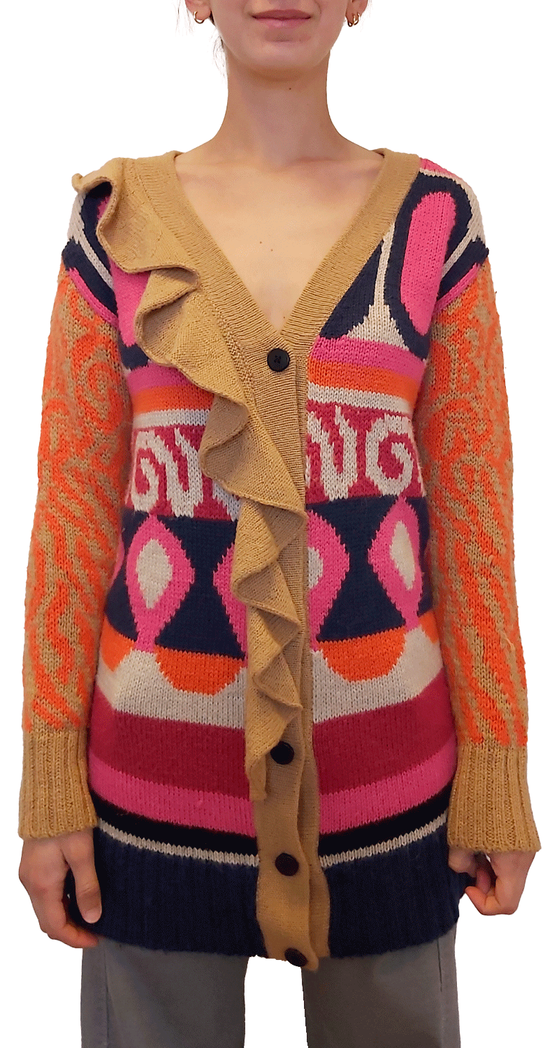 Cardigan Multicolor Vuelos