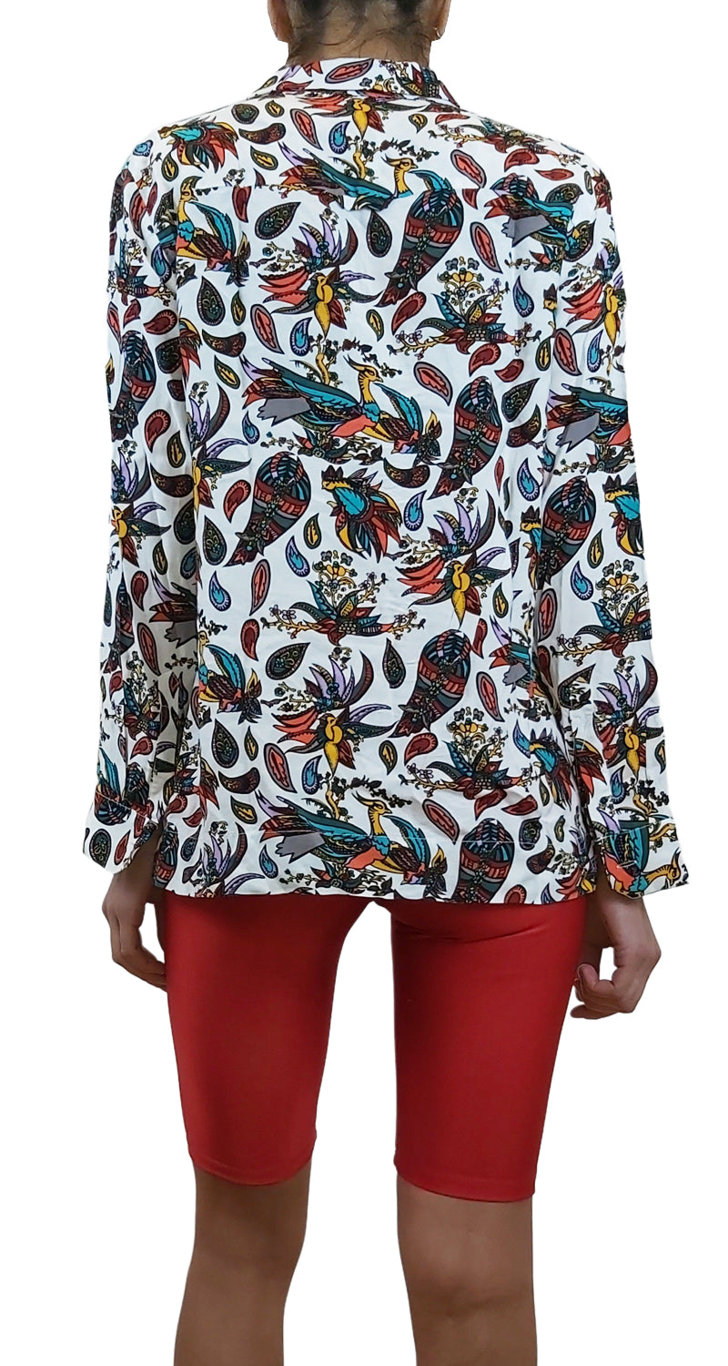 Blusa Paisley Multicolor