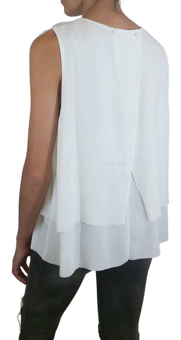 Blusa Fluida Blanca