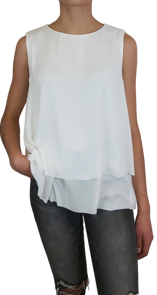 Blusa Fluida Blanca