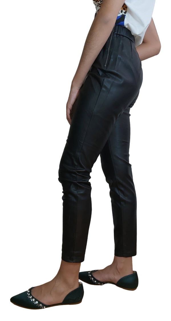 Leggings Ecocuero Negro