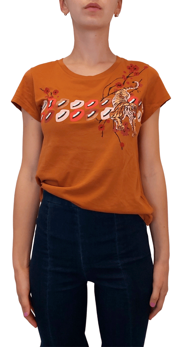 Polera Kiss Tiger