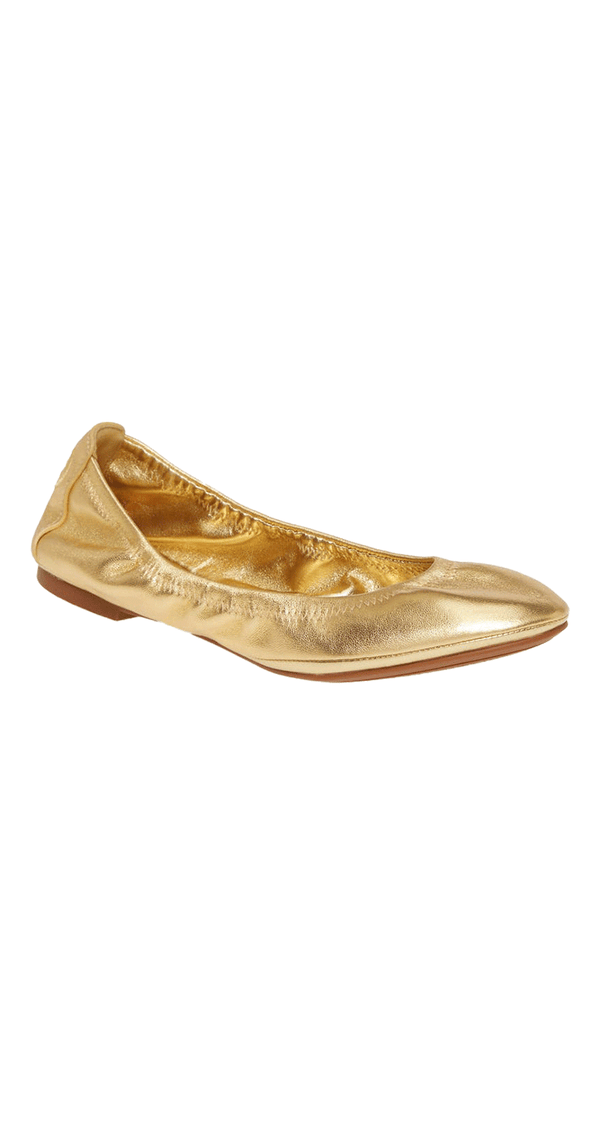 Bailarinas Cuero Dorado