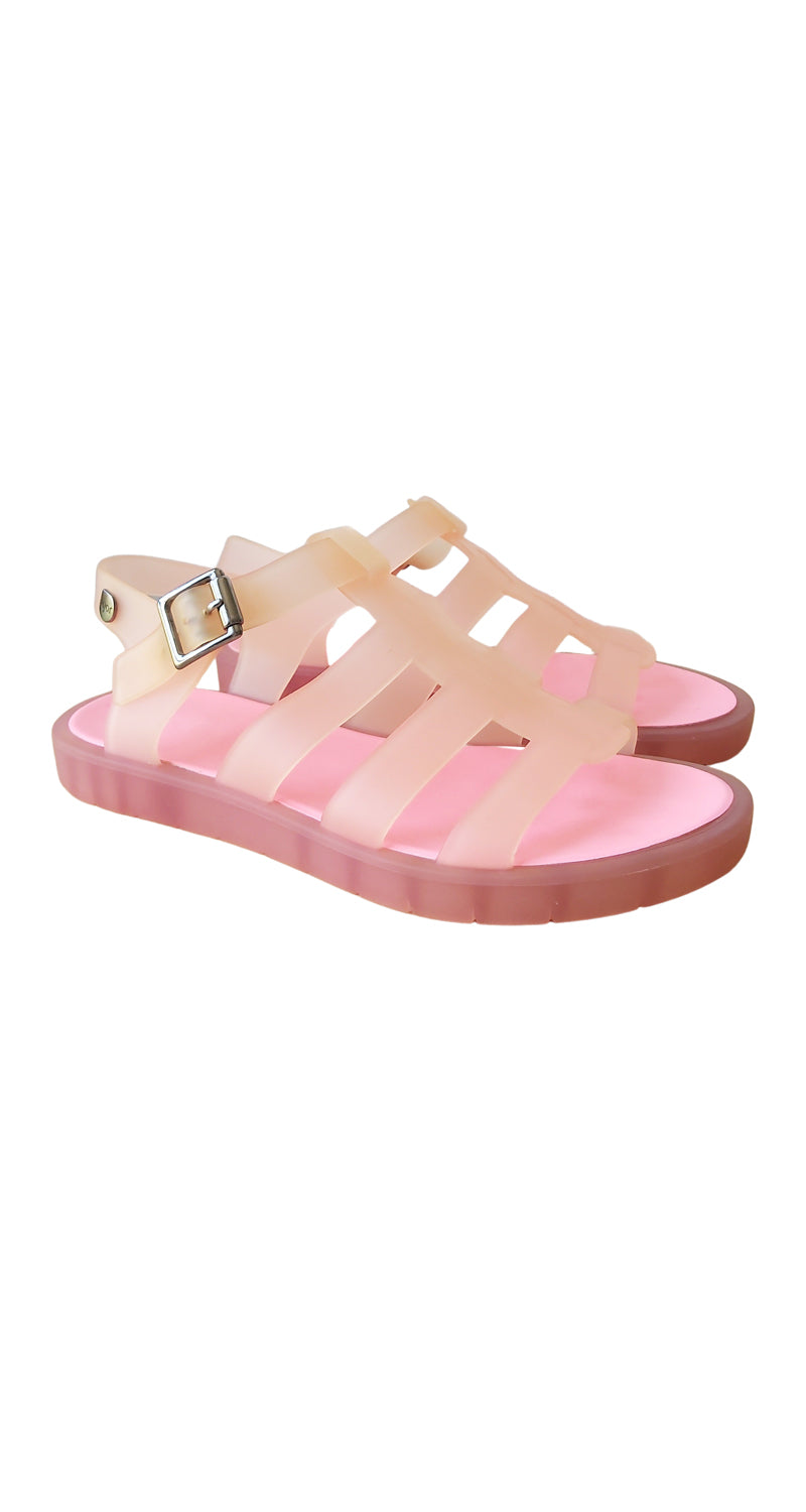 Sandalias Rosadas Goma