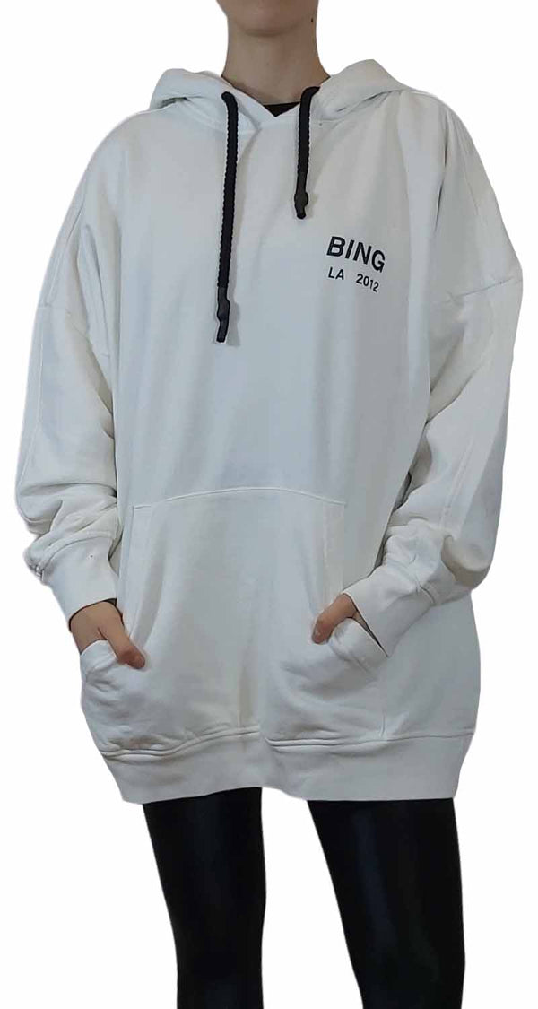 Sudadera con capucha Blanco