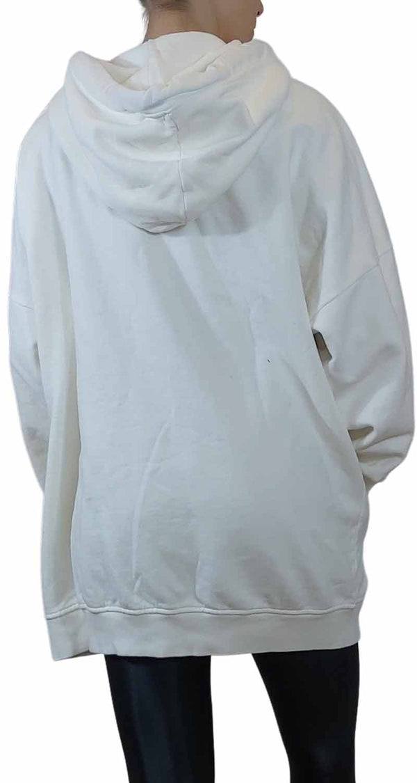 Sudadera con capucha Blanco