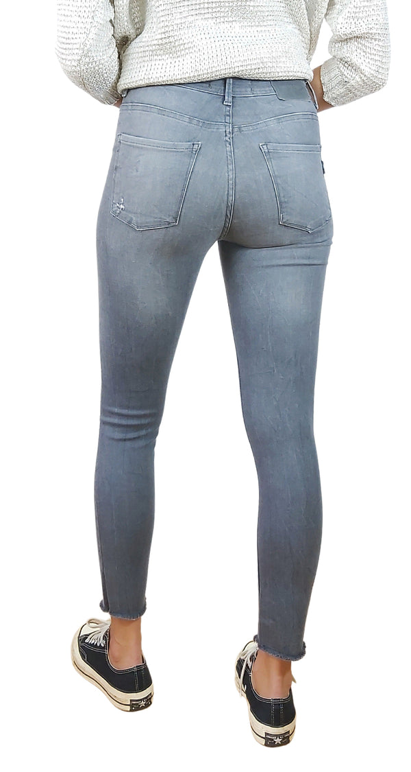 Jeans Gris Deslavado