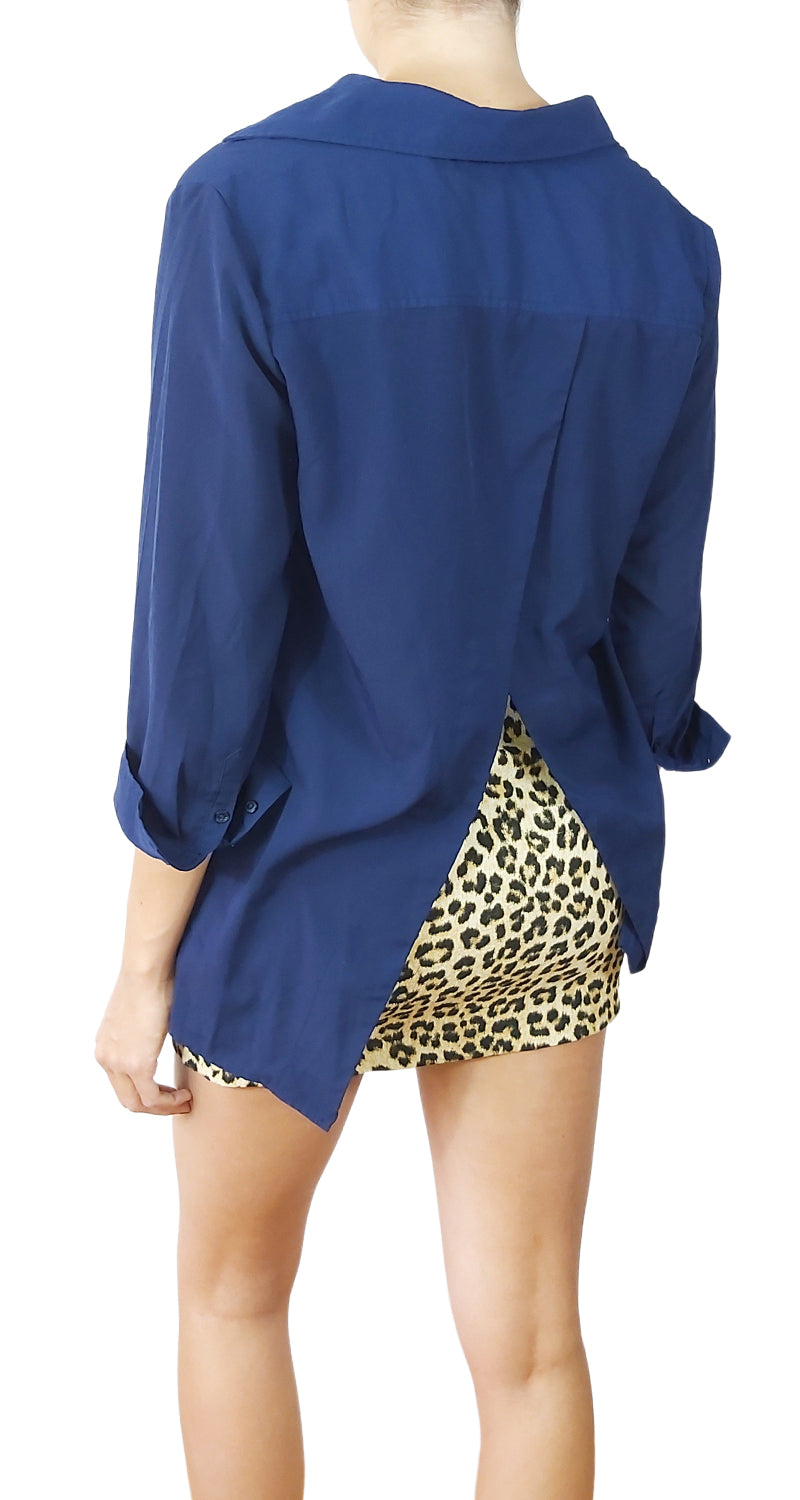 Blusa Azul Marino