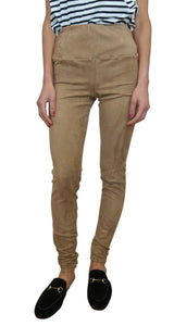 Leggings Daria Suede Camel