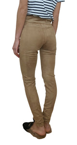 Leggings Daria Suede Camel