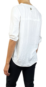 Blusa Escote Trenzado