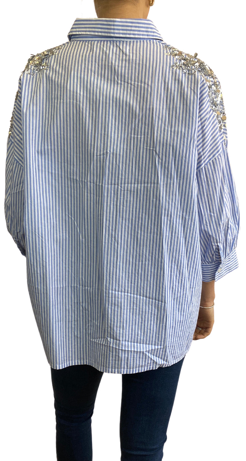 Camisa Louise Stripes