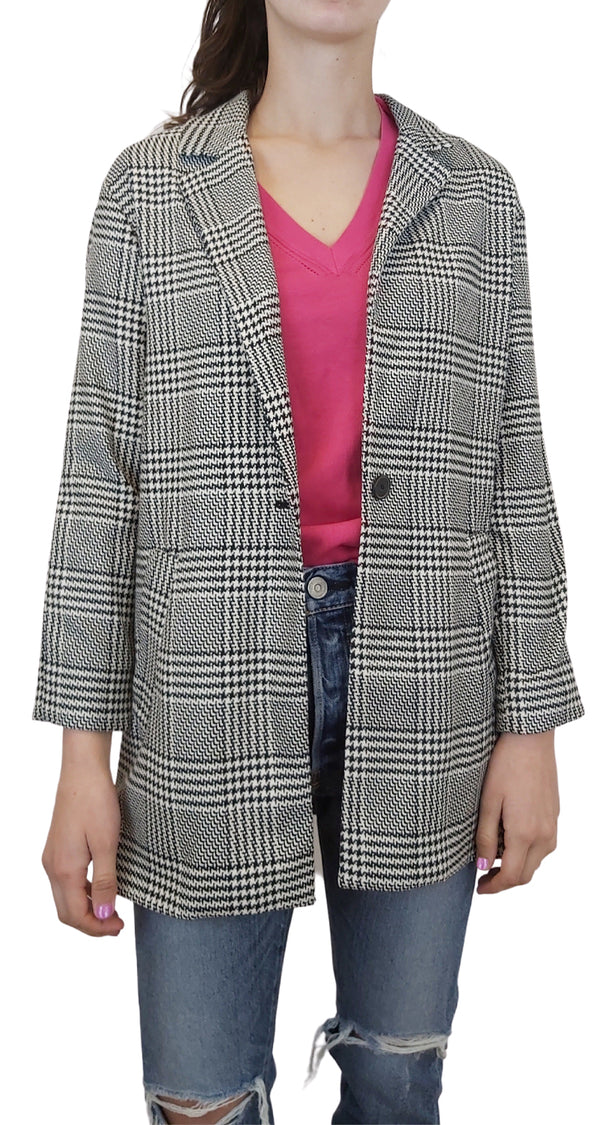 Jacket Oversize Prince Of Wales