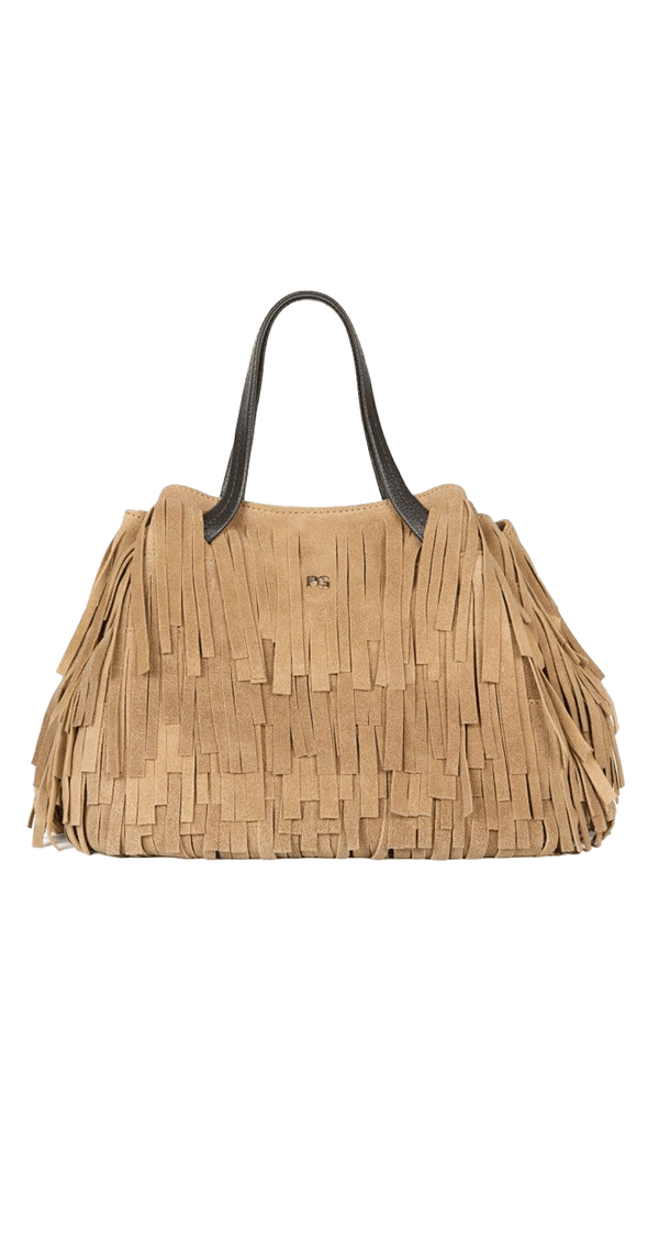 Bolso Suede Flecos