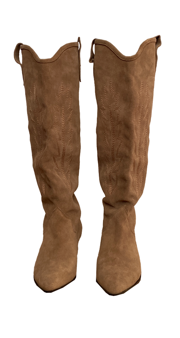 Botas Cowboy Suede