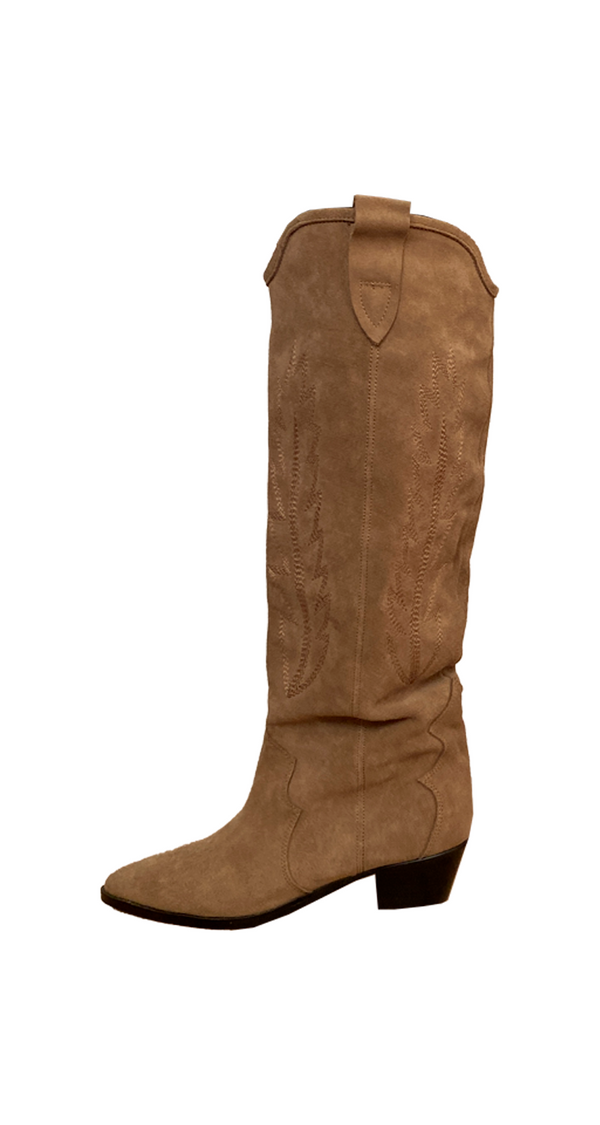 Botas Cowboy Suede