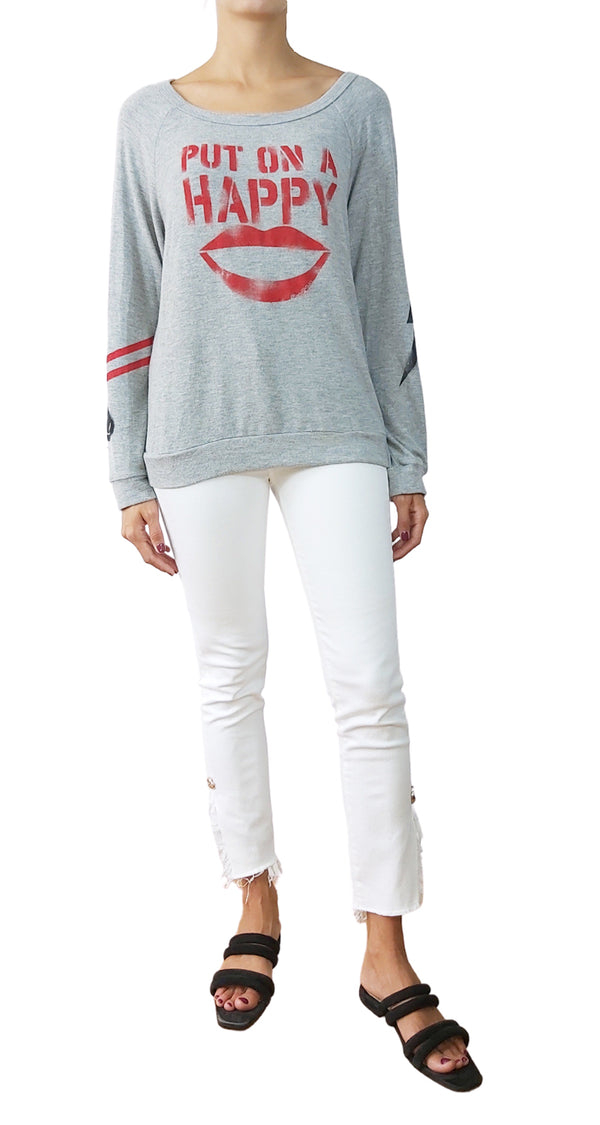 Sweater Gris Happy