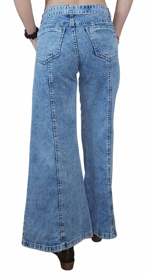 Pantalón Ancho Denim