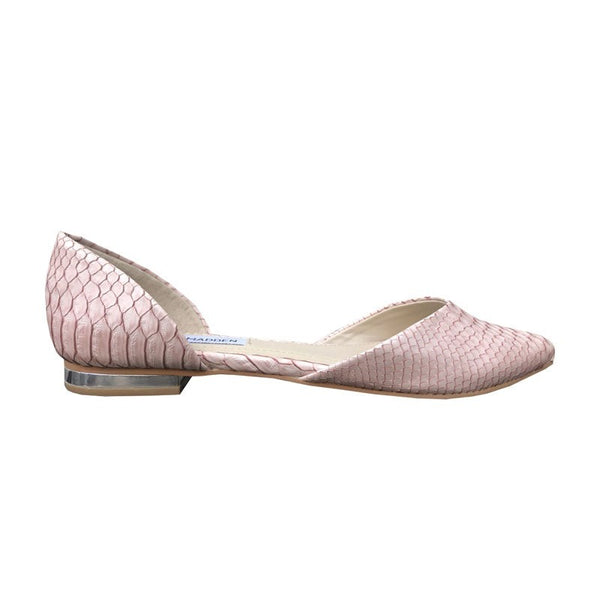 Flats Leanna Snakeskin D’Orsay