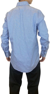 Camisa Regular Fit Pied-De-Poule Hugo Boss