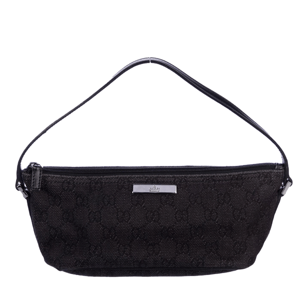 GG Denim Boat Pochette