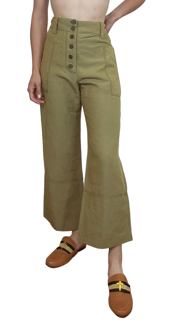 Pantalón Cargo Verde