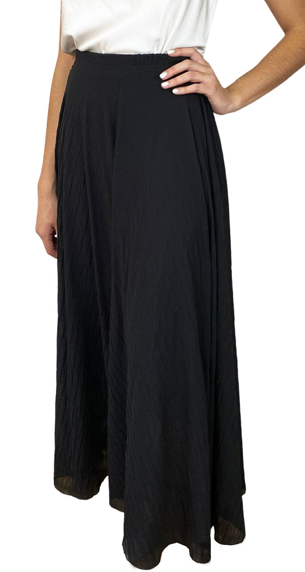 Falda Negro Maxi